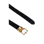 Guess Bordeaux Polyester Thin Belt