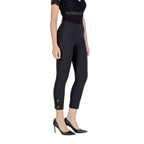 Rinascimento Black Polyester Casual Pants