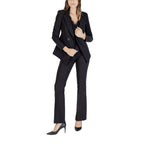 Rinascimento Black Polyester Dress Pants