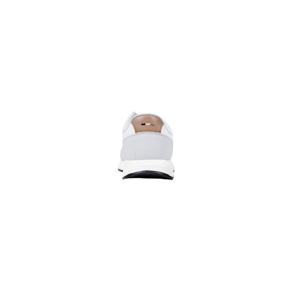 Hugo Boss White Polyester Athletic Sneakers