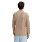 Tommy Hilfiger Jeans Beige Recycled Cotton Sweatshirt