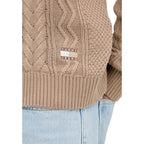 Tommy Hilfiger Jeans Beige Recycled Cotton Sweatshirt
