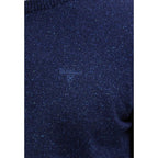 Barbour Blue Wool Sweatshirt