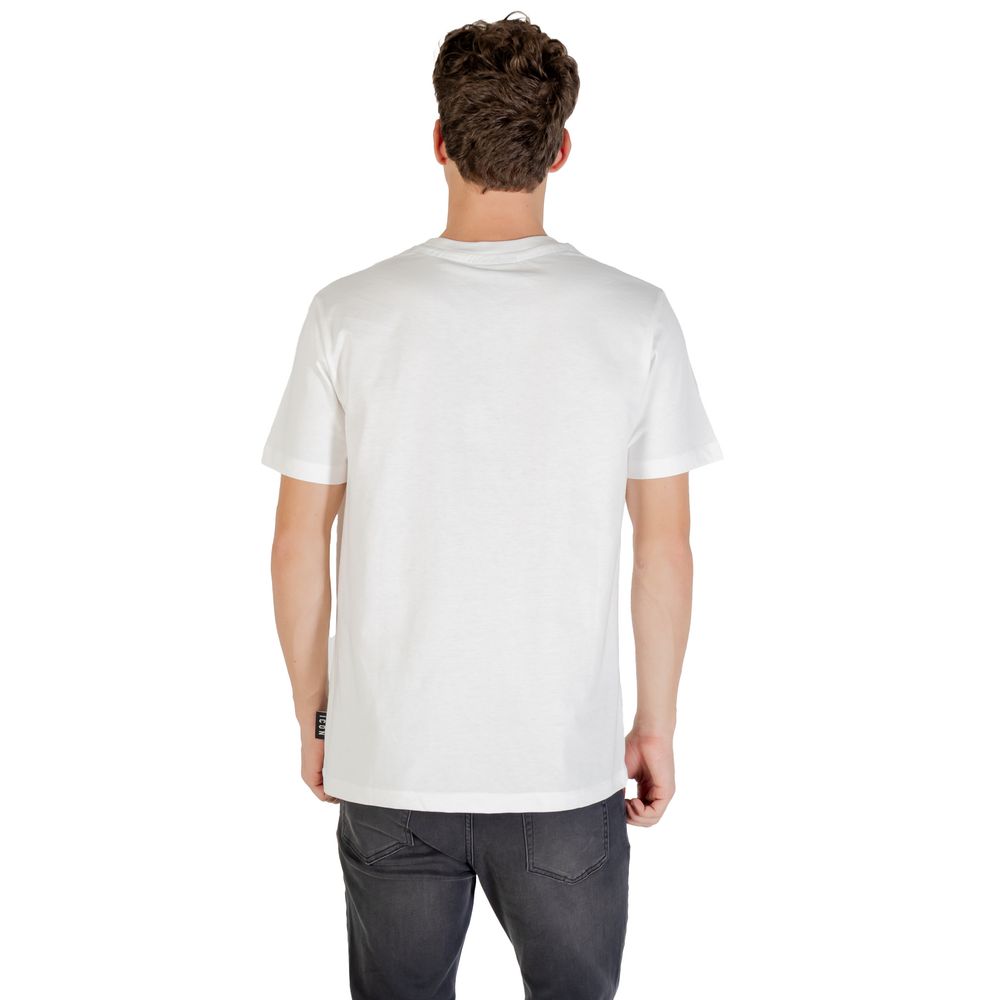 Icon Black And White Cotton T-Shirt