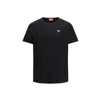 Diesel Black Cotton T-Shirt