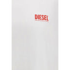 Diesel White Cotton T-Shirt