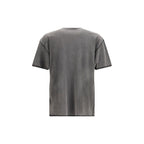 Diesel Gray Cotton T-Shirt