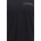 Diesel Black Cotton T-Shirt