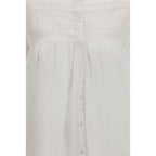 Marant Etoile White Cotton Blouse