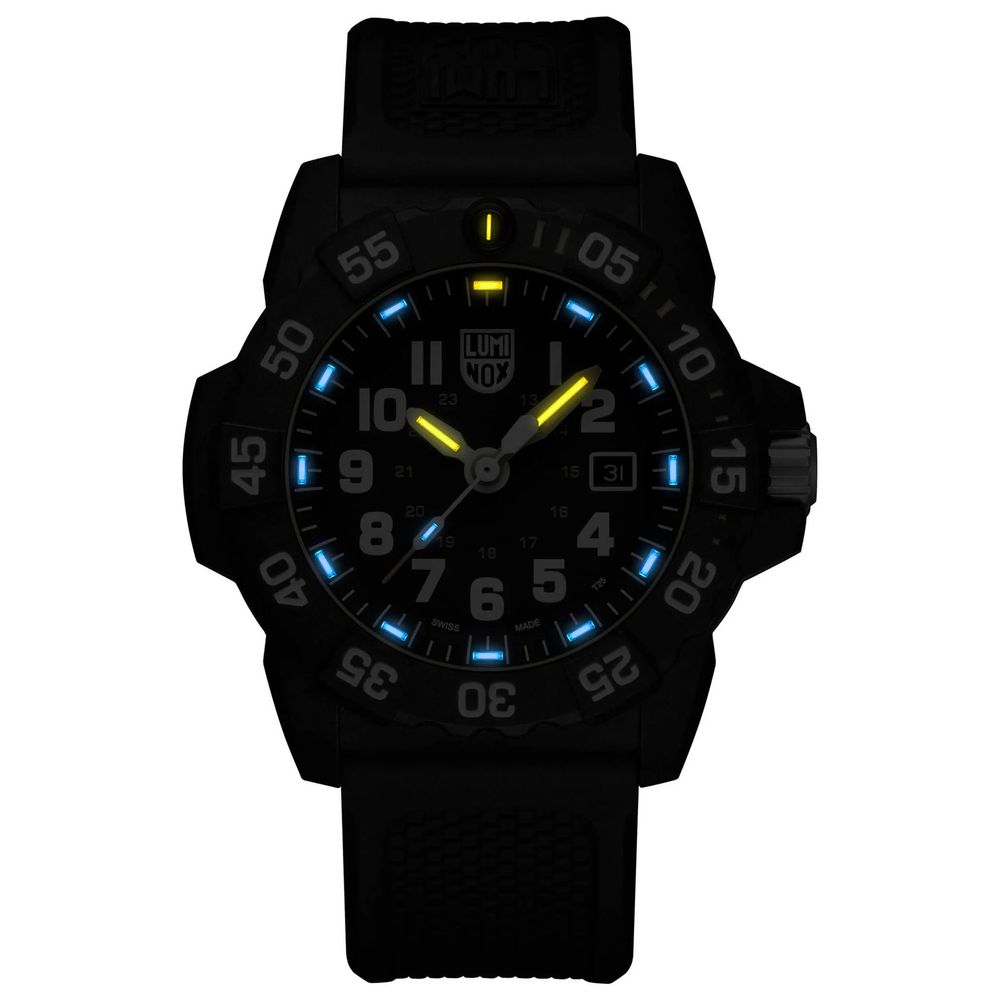 Luminox Black Rubber Sport Watch