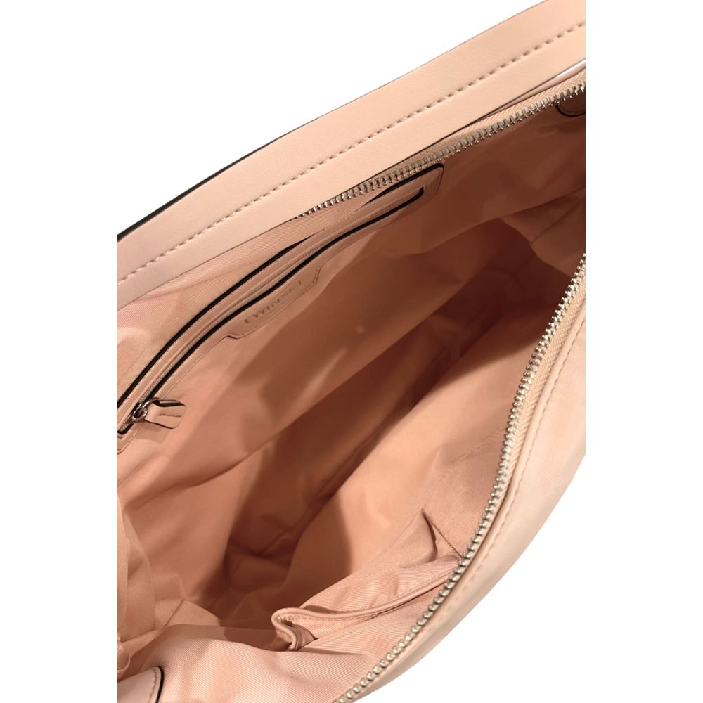 Twinset Pink PU Women Shoulder Bag