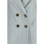 Blazé Milano Blue Viscose Blazer