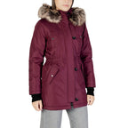 Only Bordeaux Polyester Parka