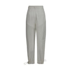 PINKO White Polyester Casual Pants