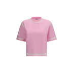 Off-White Multicolor Cotton T-Shirt