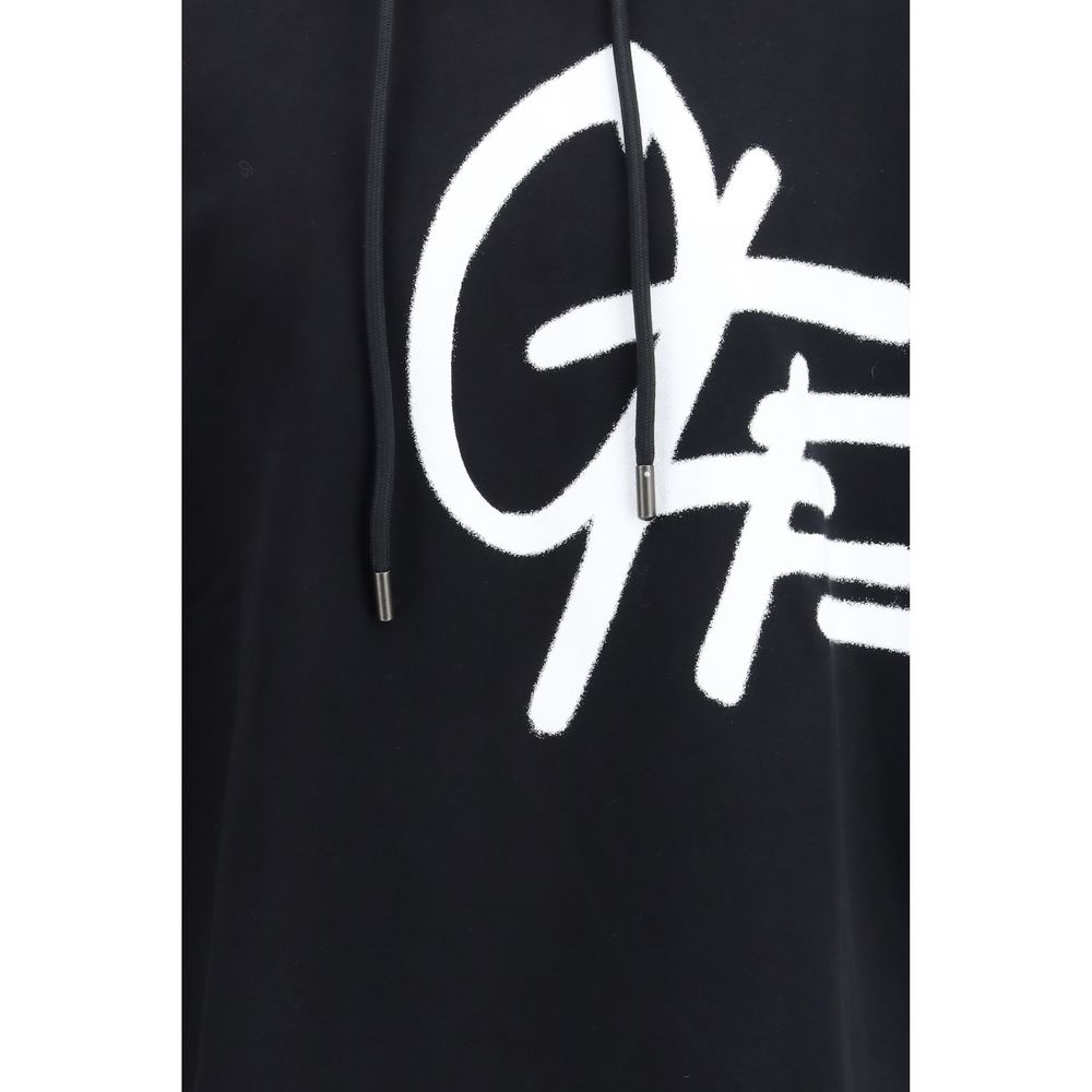 Off-White Black Cotton Sweatshirt