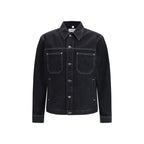 Off-White Black Cotton Denim Jacket