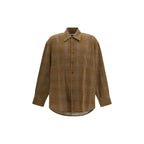 Our Legacy Brown Cotton Pattern Shirt