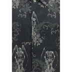 Our Legacy Gray Cotton Pattern Shirt