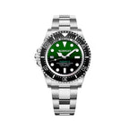 Bobroff Silver Stainless Steel Sport Watch