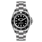 Bobroff Gray Stainless Steel Dress Watch