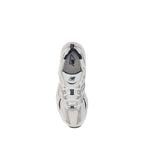 New Balance White Polyethylene Athletic Sneakers