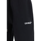 Off-White Black Cotton Bermuda Shorts