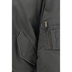 Balenciaga Gray Cotton Bomber