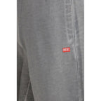 Diesel Gray Cotton Bermuda Shorts