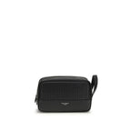 Dolce & Gabbana Black Calf Leather Bos Taurus Accessories