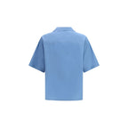 Marni Blue Cotton Shortsleeve Shirt