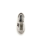Golden Goose White Calf Leather Bos Taurus Sneakers