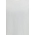 LAMINAR White Cotton Long Sleeve T-Shirt