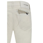 Jacob Cohen White Cotton Pants