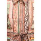 Alemais Multicolor Linen Casual Dress