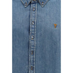 Ami Paris Blue Denim Shirt