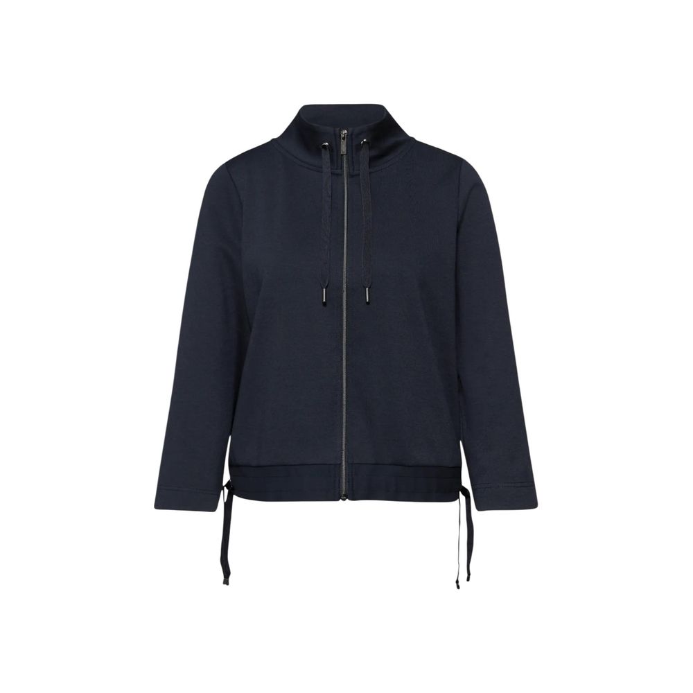 Street One Blue Polyester Sweatshirt