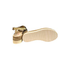 Borbonese Beige Textile Women Sandal