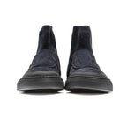 Mr&Mrs Italy Blue Leather Womens Ankle Boot