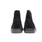 Mr&Mrs Italy Blue Leather Womens Ankle Boot