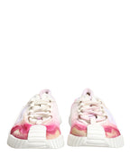 Dolce & Gabbana White NS1 Lace Up Low Top Sneakers Shoes