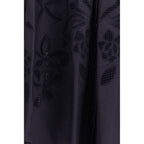 Forte_Forte Blue Cotton Pattern Shirt