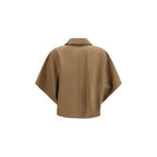 Max Mara Brown Cotton Coat