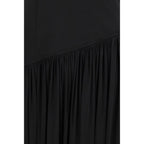 Ferragamo Black Viscose Cocktail Dress