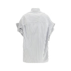 Balenciaga White Cotton Shortsleeve Shirt