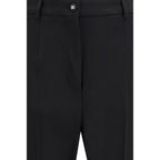 Dolce & Gabbana Black Wool Dress Pants