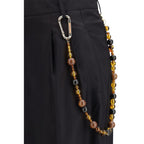 Darkpark Black Cotton Casual Pants