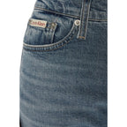 Calvin Klein Jeans Blue Cotton Skinny Jeans