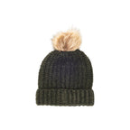 Barbour Green Polyester Beanie