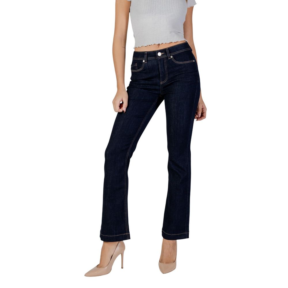 Street One Blue Cotton Skinny Jeans
